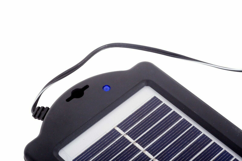 12V 3W Watt Solar Panel Kit Home Trickle Charger Battery Maintainer Caravan Boat
