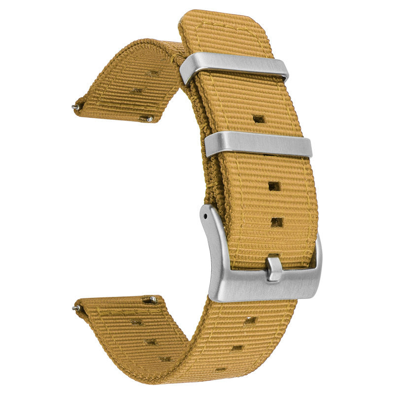 Nylon Watchband Quick Release Waterproof Woven Strap