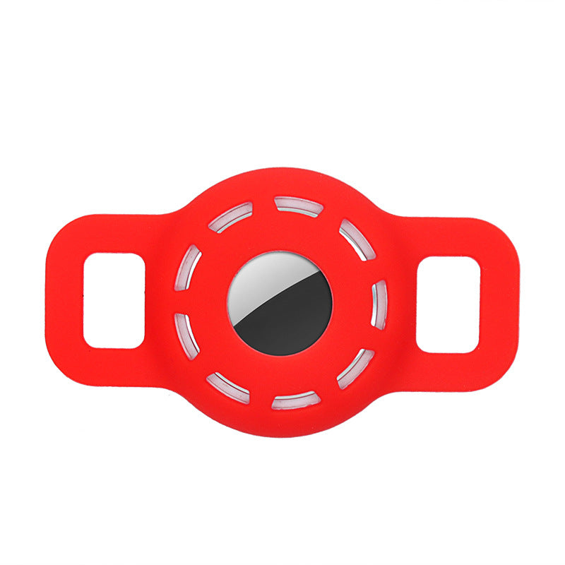 Protective Sleeve Pet Anti-lost Drop Dog And Cat Collar Tracker Positioning Keychain Silicone Shell