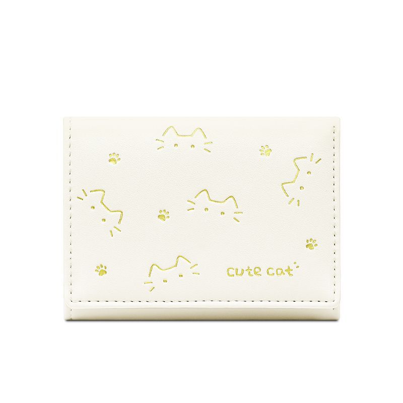 New Short Folding Small Wallet Women's Niche