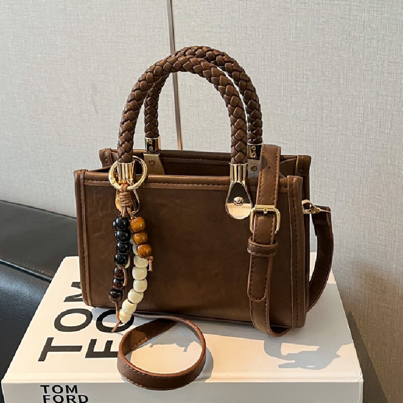 Crossbody Portable Small Square Bag