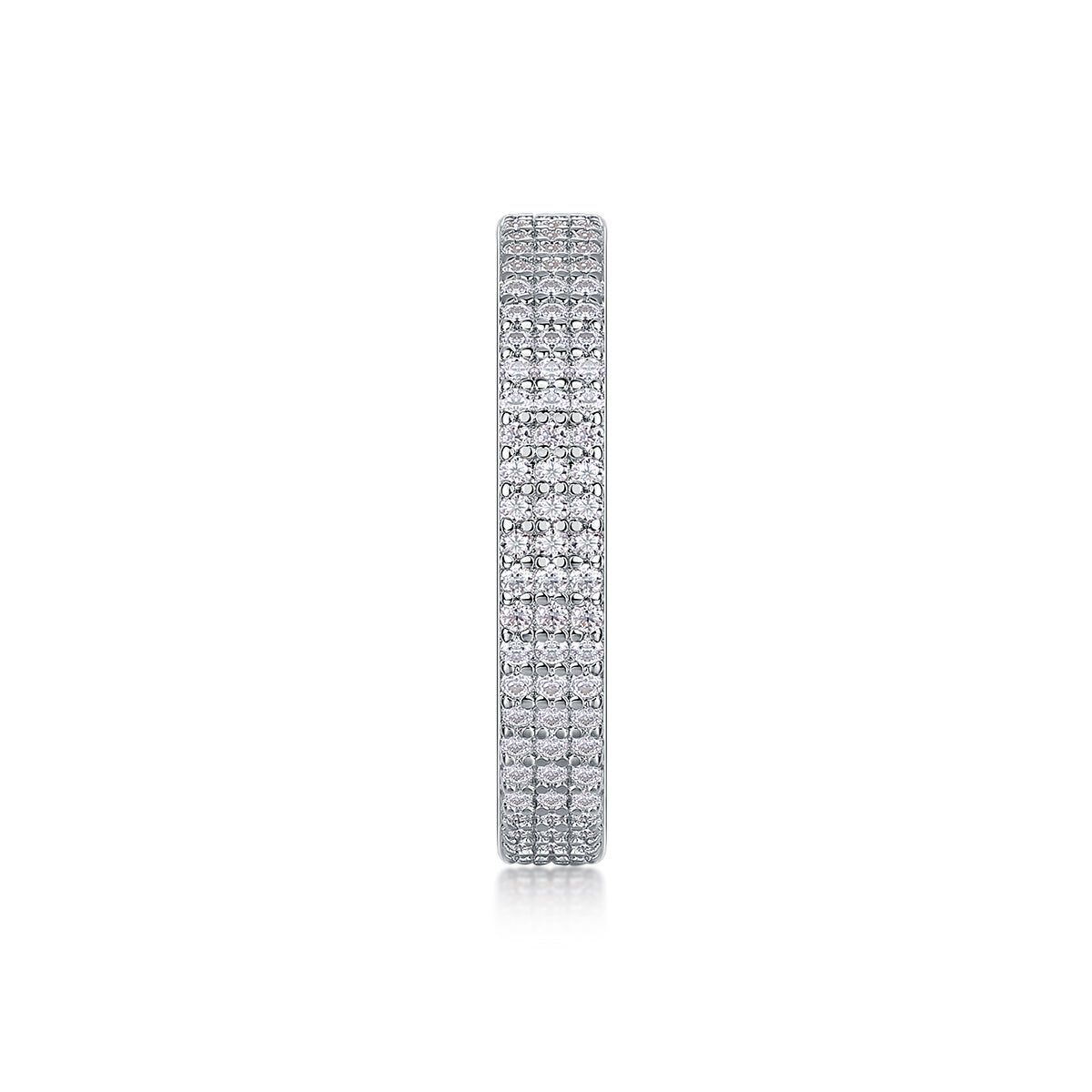 1Light Up The Moments - A Fashionable Jewelry Ring Set With Moissanite S925 Sterling Silver And Platinum-plated Diamond Prohibit TikTok sales
