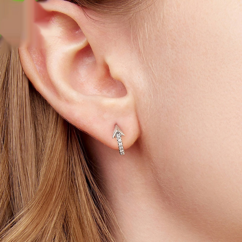 S925 Sterling Silver European And American Popular Design Sense Earrings