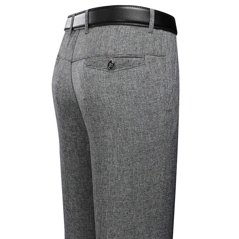 Spring And Autumn Men's Stretch Casual Pants Middle-aged And Elderly