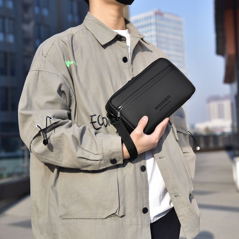Simple Men's Outdoor Fashion Casual Messenger Bag