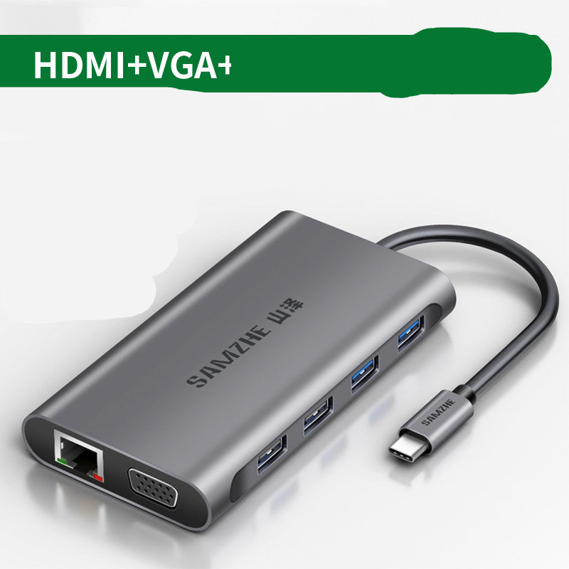 Multi-interface Typec Expansion Dock Converter Adapter