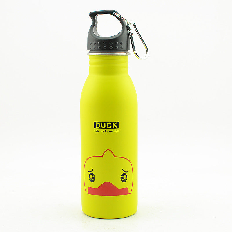 Stainless steel sports bottle