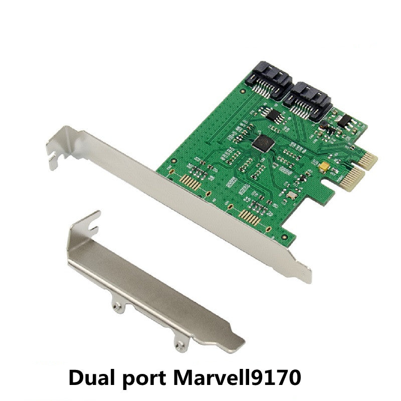 PCI-E to sata3.0 expansion card 4-port 6G PCI to sata3.0 transfer SSD solid state IPFs hard disk card