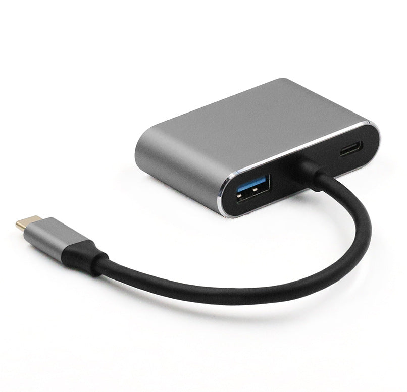 Rankman Type-C to HDMI-compatible 4K VGA USB C 3.0 Hub