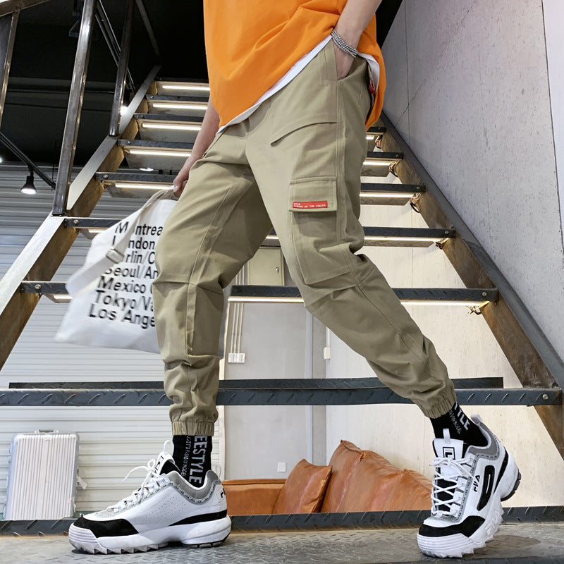 Men's Plus Size Trendy All-Match Casual Overalls