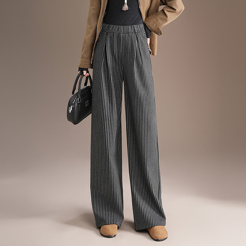 Women's Loose Fashion Slimming Draping Straight Pants