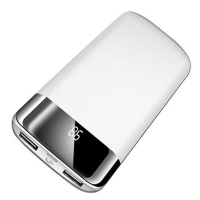 Portable with LCD display charging treasure