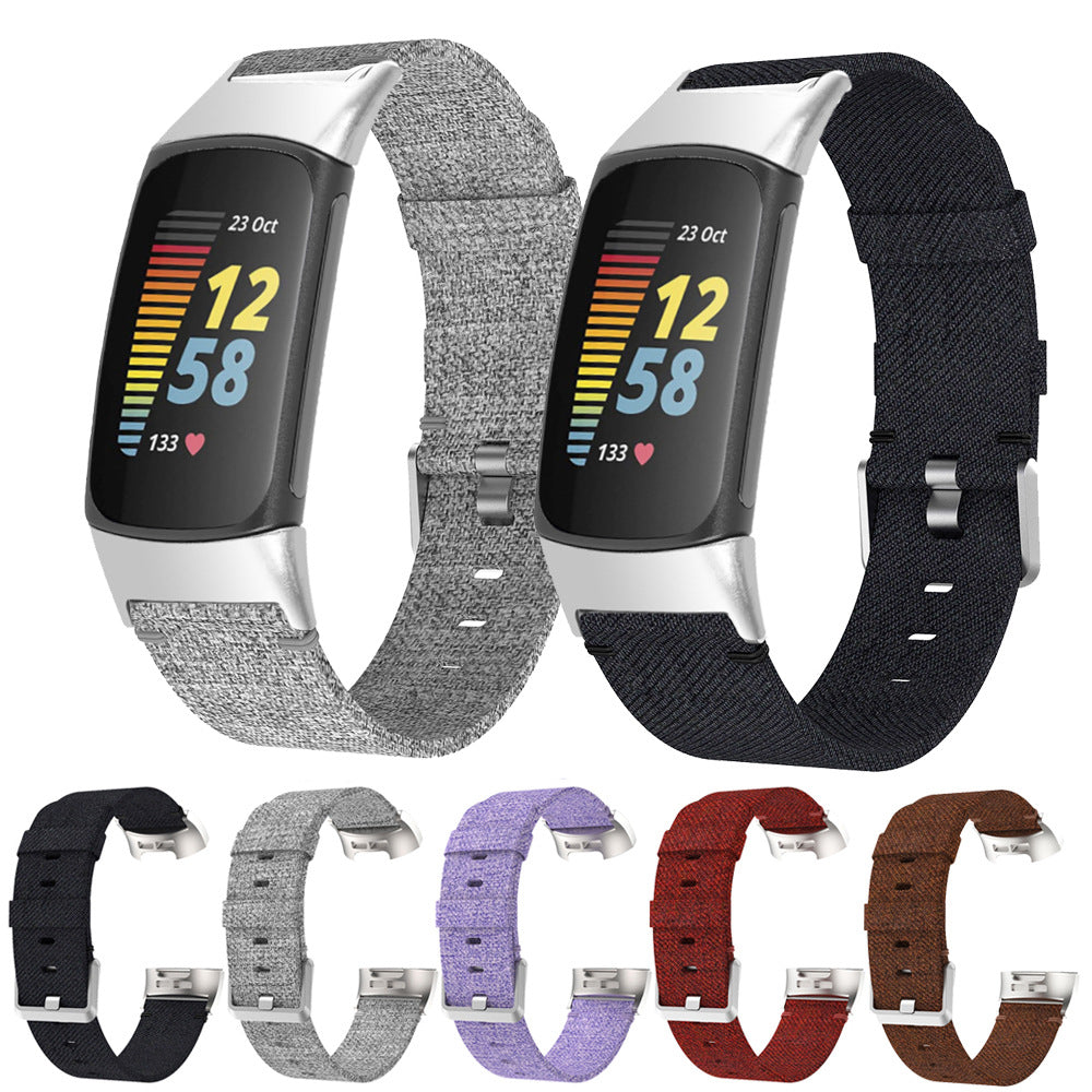 Nylon Canvas Strap Sports Wristband