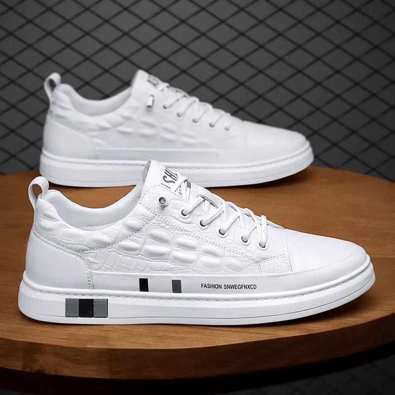 Solid Color Print Casual Men's Shoes Student Board