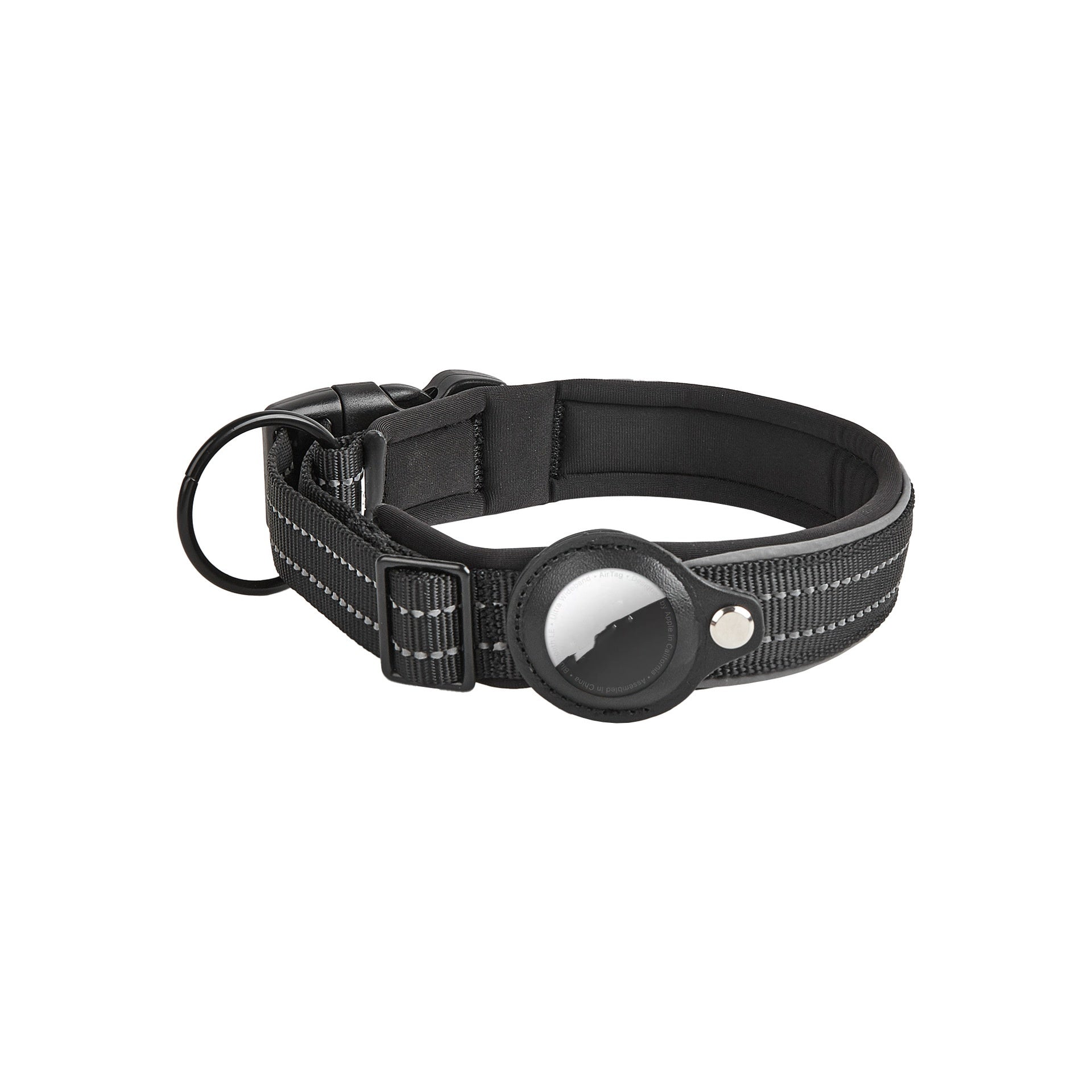 Original Airtag Case Leather Dog Cat Traction Collar For Airtags Location Tracker Pet Anti-lost Device Dog Accessories