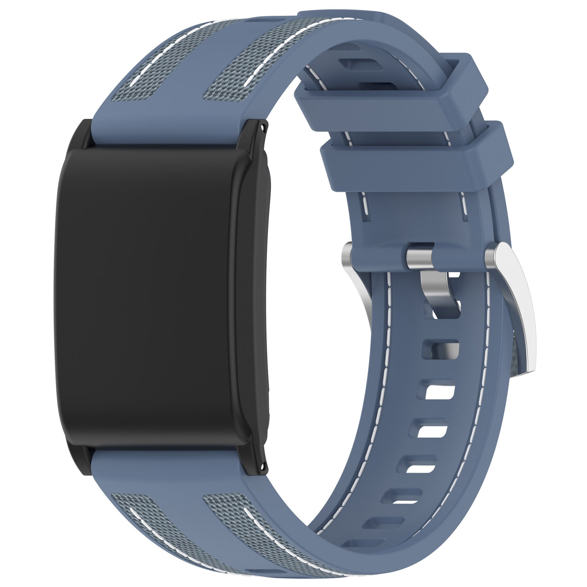 Woven Strap Watch Silicone Nylon Composite Wristband
