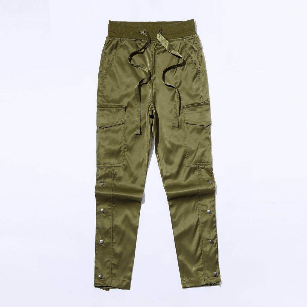 Men's Velcro Buttoned Cargo Pants
