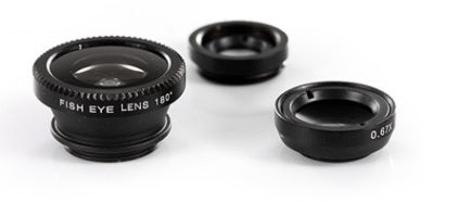 Mobile phone fisheye lens three in one specific mobile phone lens magnifier fisheye wide-angle macro self artifact