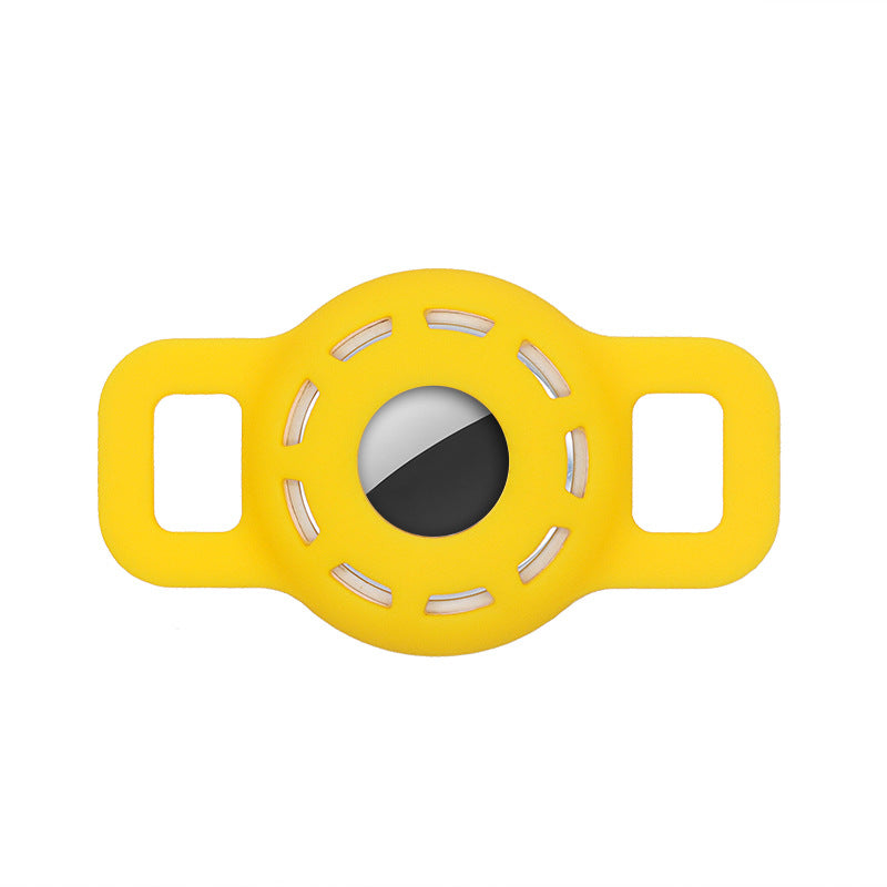 Protective Sleeve Pet Anti-lost Drop Dog And Cat Collar Tracker Positioning Keychain Silicone Shell