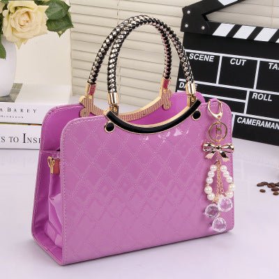 Lingge Shoulder Bags Women Handbags Messenger Bag