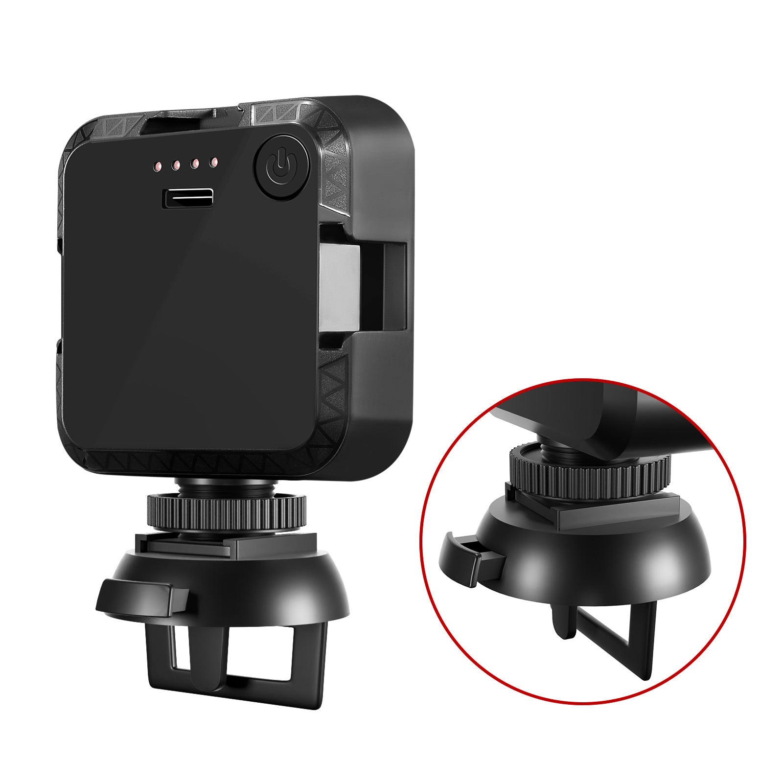 SOONPHO Video Conference 5600K LED Video Light Cube Laptop