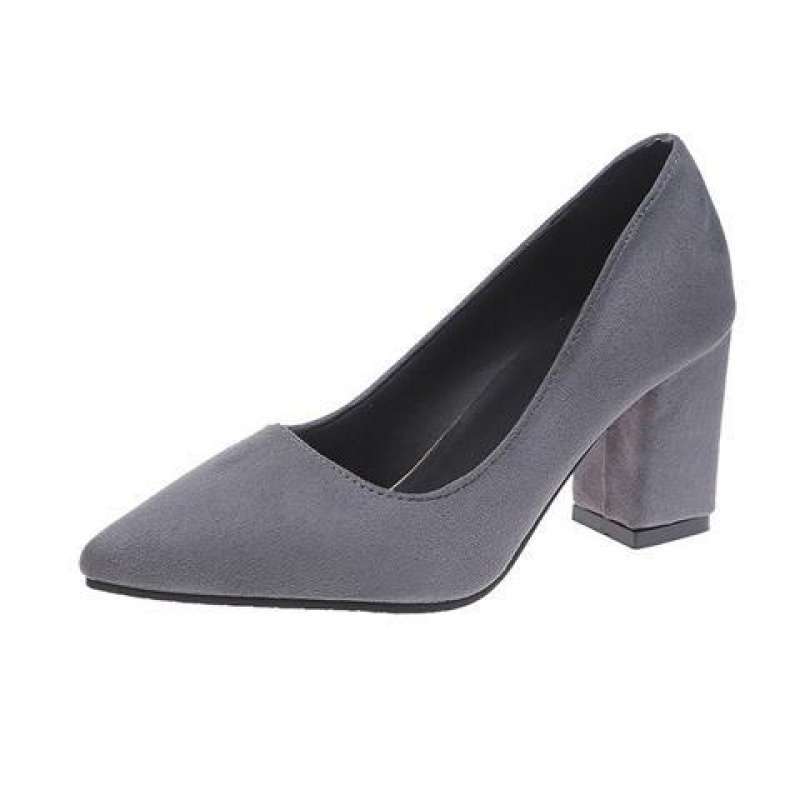 Extra Large Women's Chunky Heel High Heels