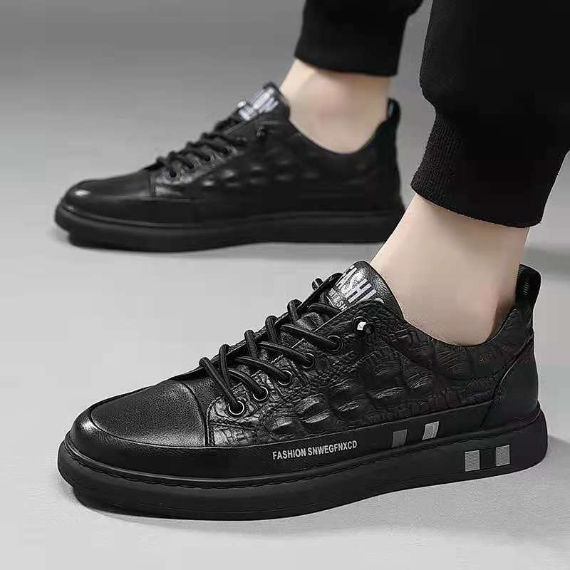 Solid Color Print Casual Men's Shoes Student Board