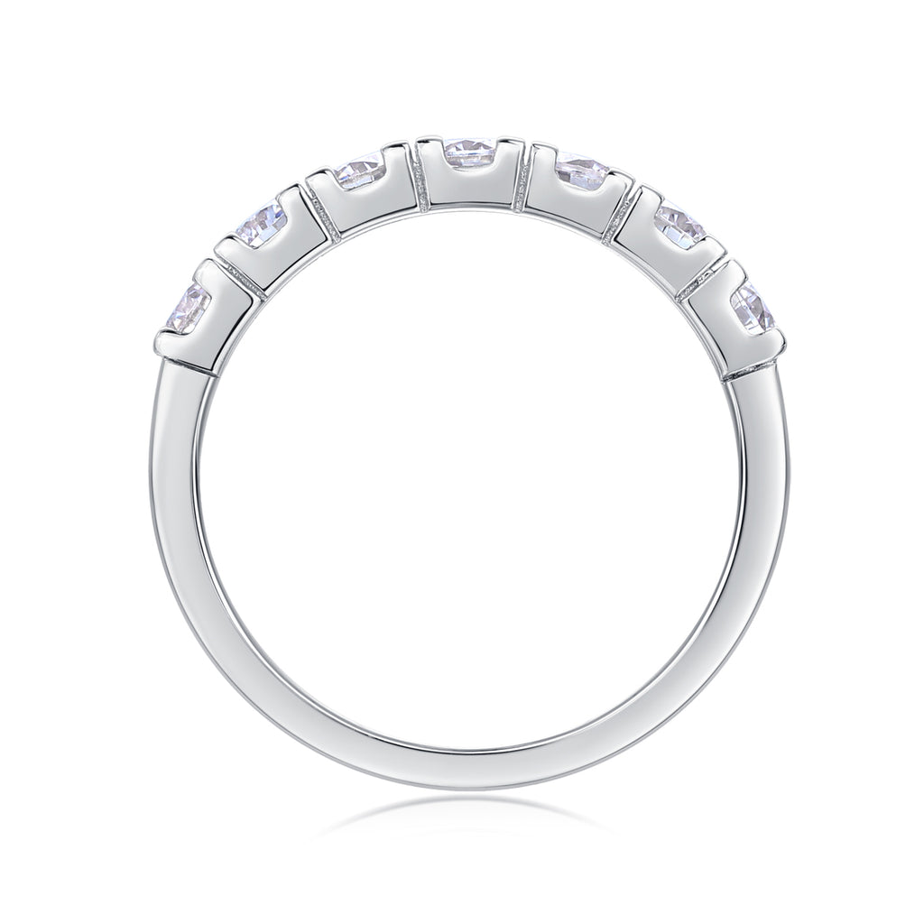 1LUCKY 7- A Fashionable And Luxurious Jewelry Piece Set With One-tenth Moissan Diamond, S925 Sterling Silver And Platinum-plated Diamond Prohibit TikTok sales