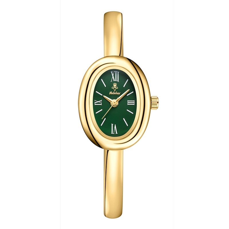 Women's Multifunctional Oval Retro Quartz Watch