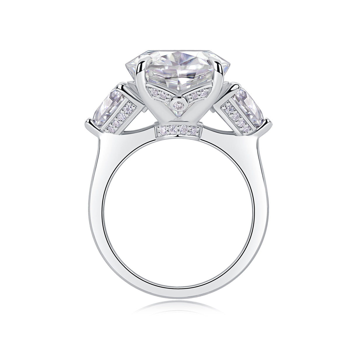 1Soul Resonance - A Fashionable And Luxurious Jewelry Accessory Set With Moissanite S925 Sterling Silver And Platinum-plated Diamond Prohibit TikTok sales