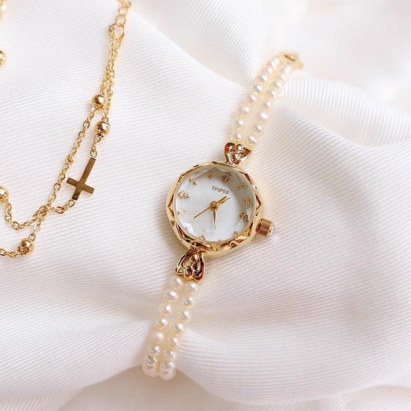Pearl Women's Niche Mother Of Pearl Bracelet Watch