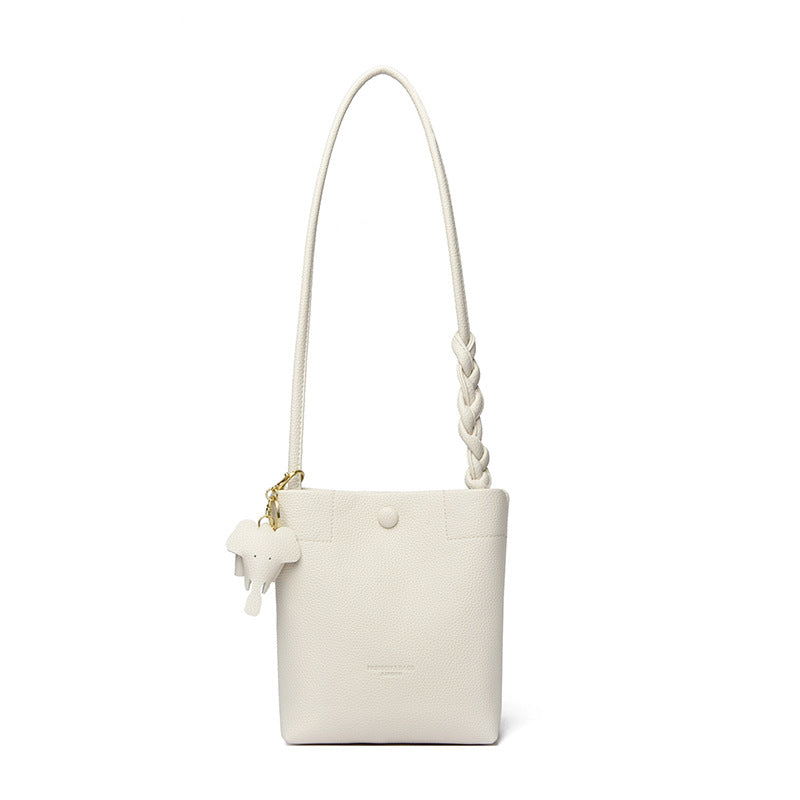 Women's Soft Leather Phone Crossbody Multilayer One Shoulder Bag