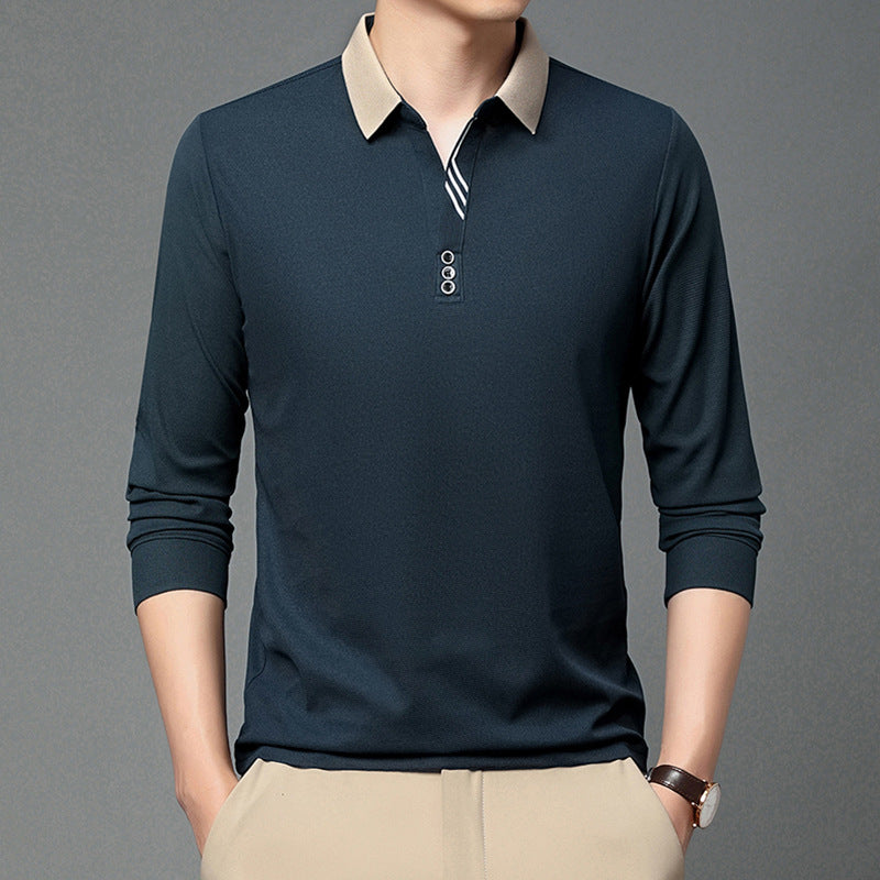 Men's Young And Middle-aged Fashion Casual Long Sleeve Jacket