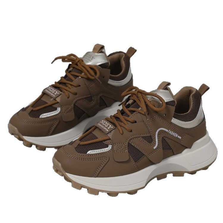 Foreign Trade Casual Sneaker Clunky Shoes Online Red Shoes
