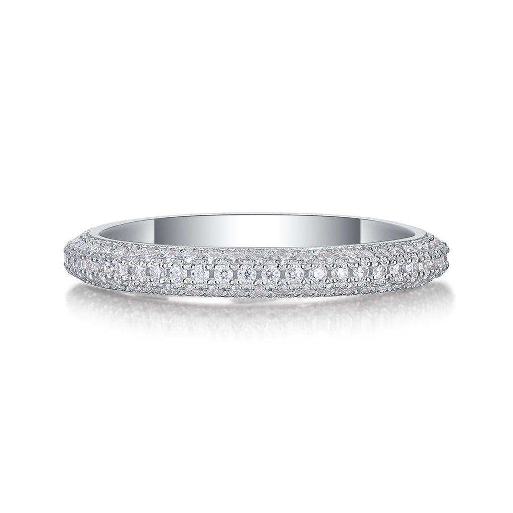1MR.RIGHT- A Fashionable And Luxurious Jewelry Accessory Set With Moissanite S925 Sterling Silver And Platinum-plated Diamond Prohibit TikTok sales