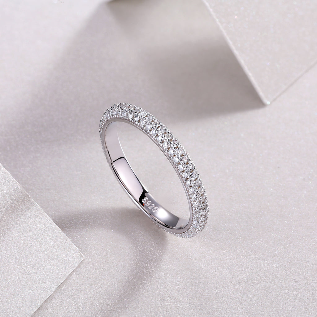 1MR.RIGHT- A Fashionable And Luxurious Jewelry Accessory Set With Moissanite S925 Sterling Silver And Platinum-plated Diamond Prohibit TikTok sales