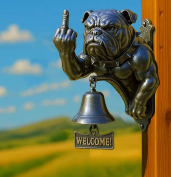 Witch Doorbell Animal Dog WELCOME WELCOME Doorbell