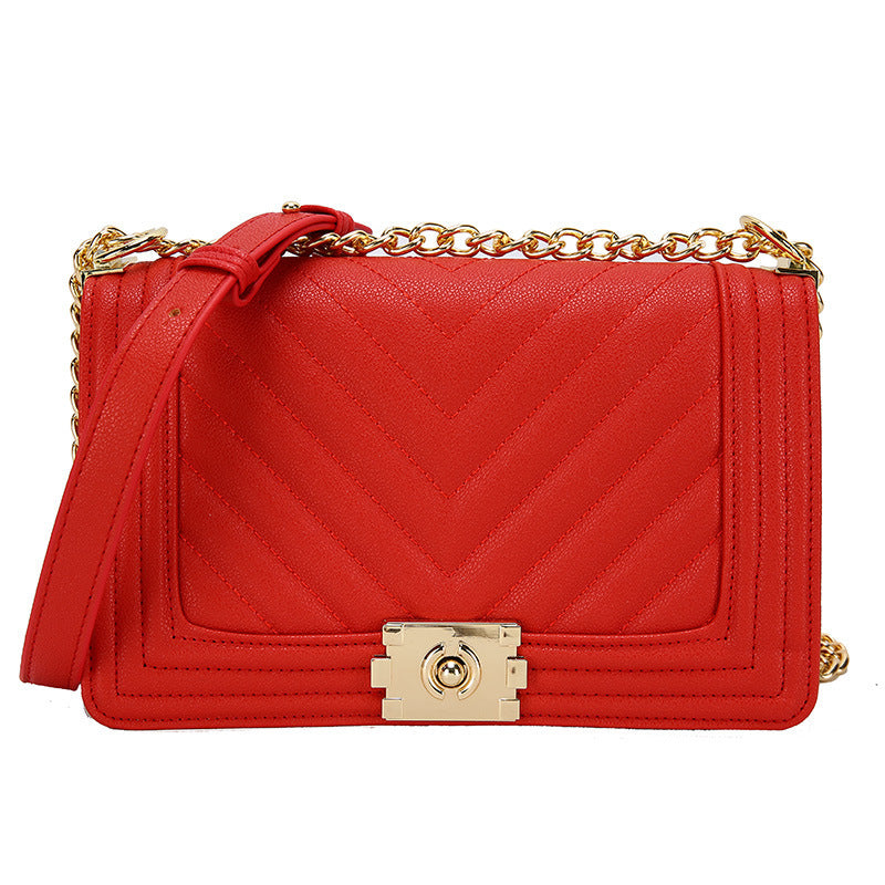 Shoulder Messenger Bag Diamond Chain Underarm Women's Bag