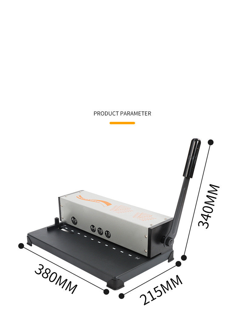 10-hole Binding Machine Clip Binding Machine