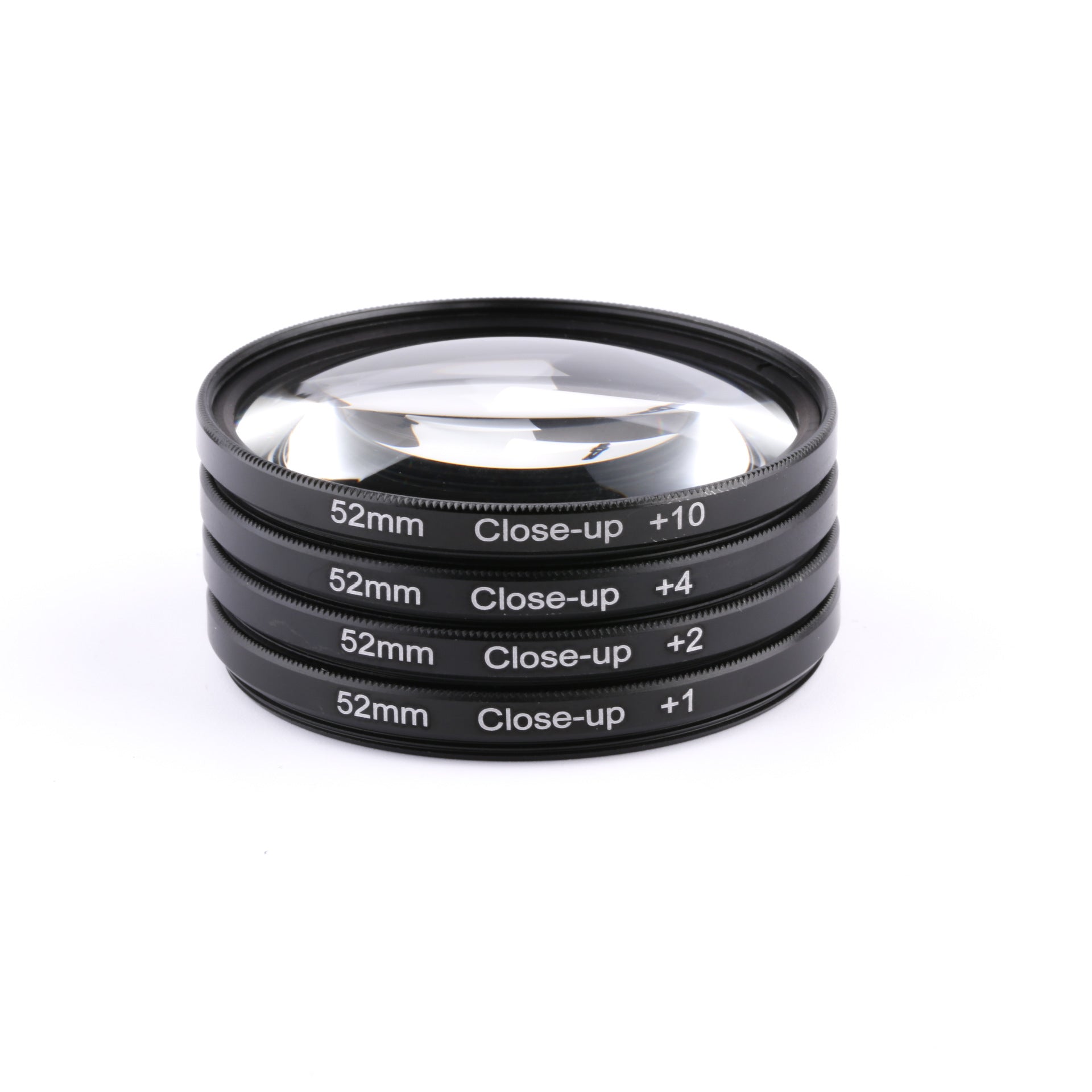 Close-up Lenses Four-piece Set Close Shot Sharp Tool With Nylon Bag