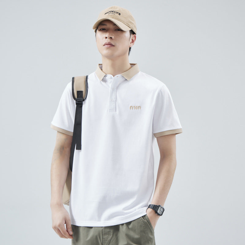 Short-sleeved Men's T-shirt Business Casual Top
