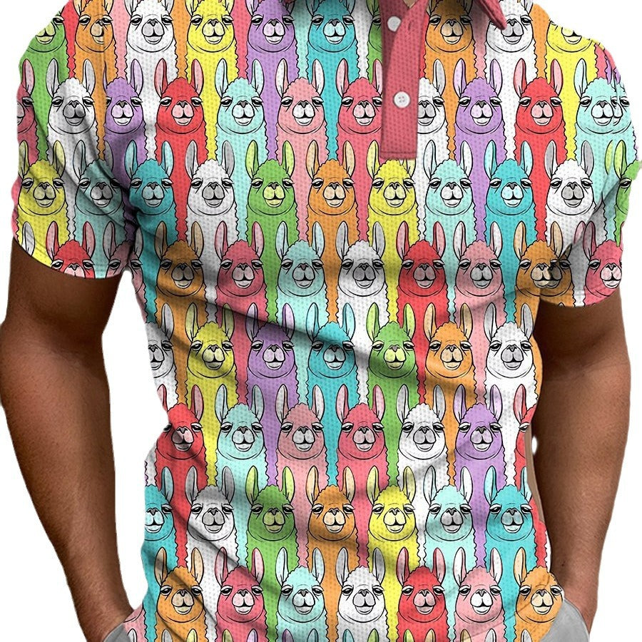 T-shirt Men's Youth Leisure All-matching Slim Fit