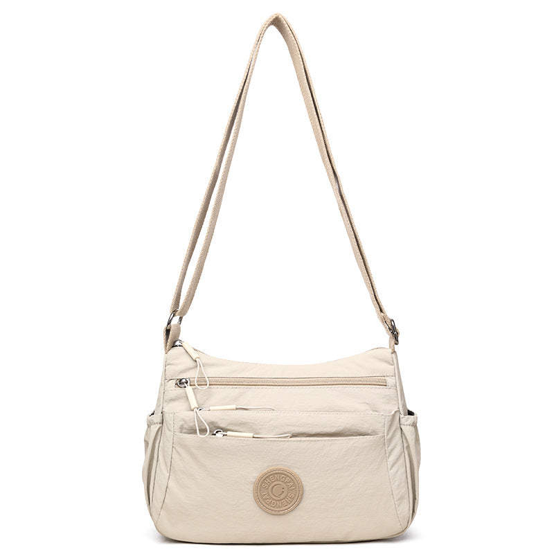 Multi-layer Casual Lightweight Shoulder Messenger Bag Simple