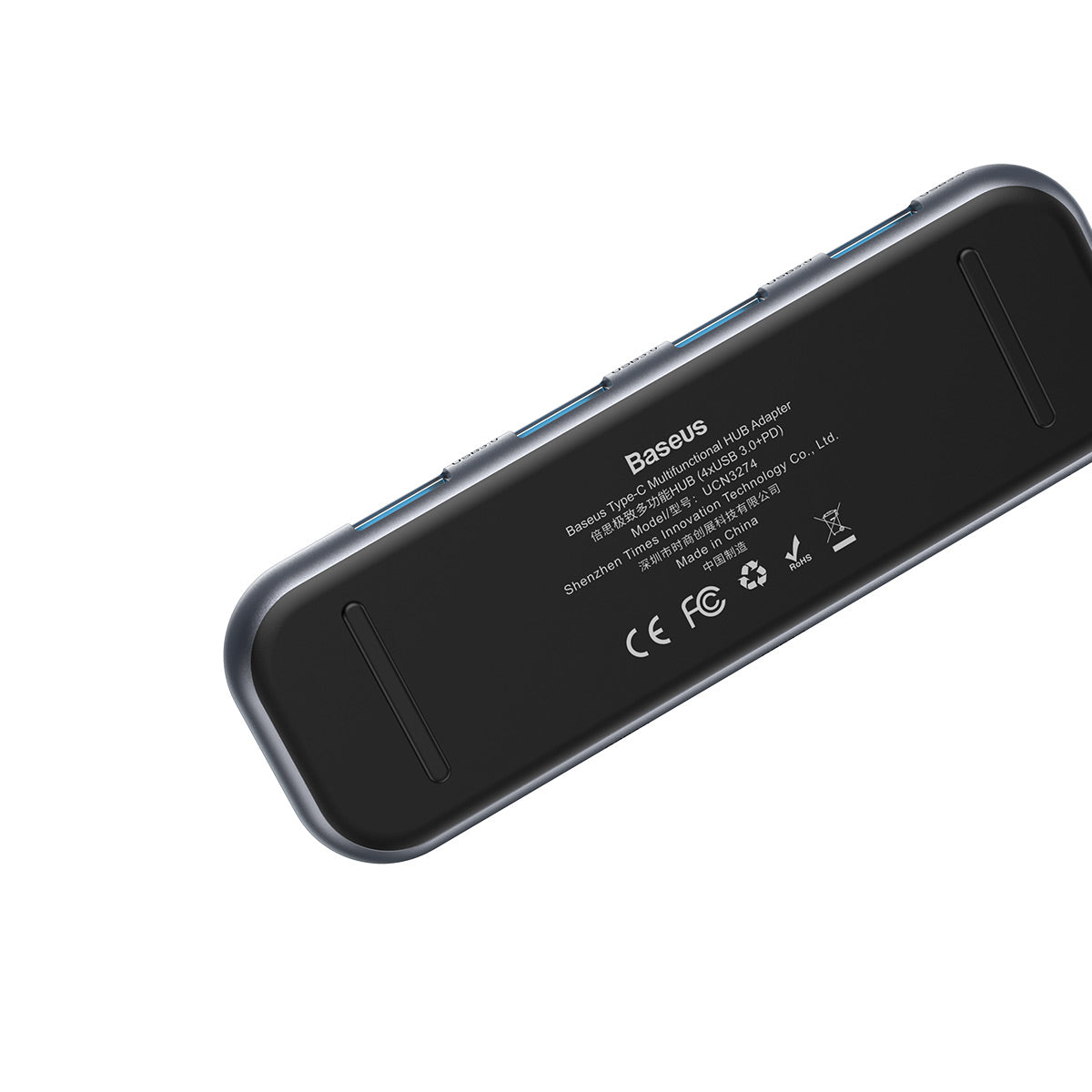 Multifunctional HUB Type C To 4xUSB3 PD Space Gray