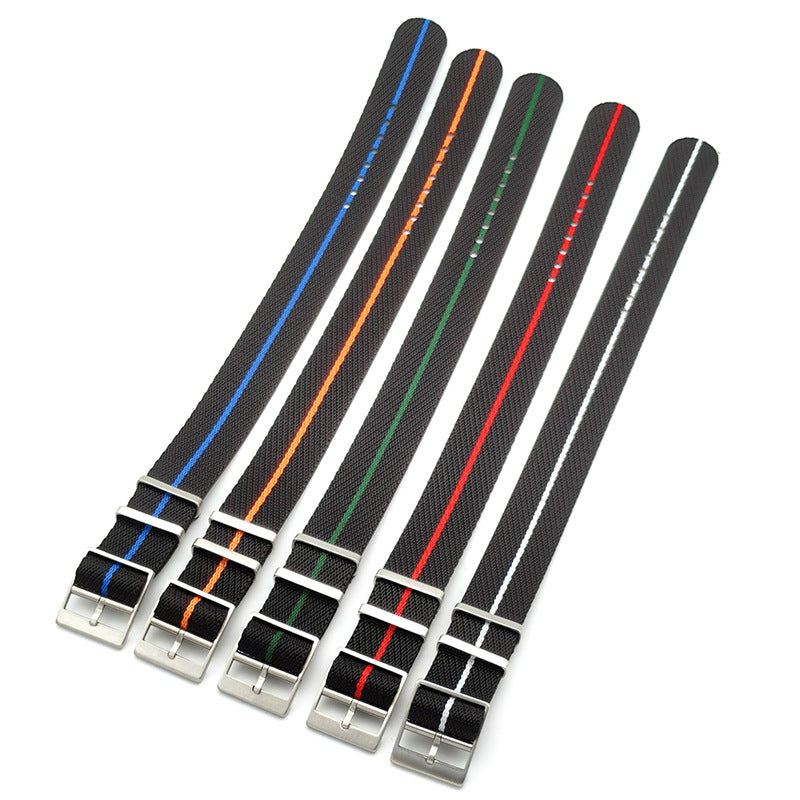 Jacquard Knitted Belt Nylon Watchband