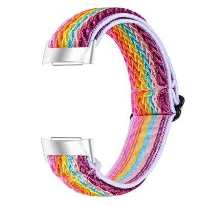 All-matching Adjustable Printed Elastic Watch Strap
