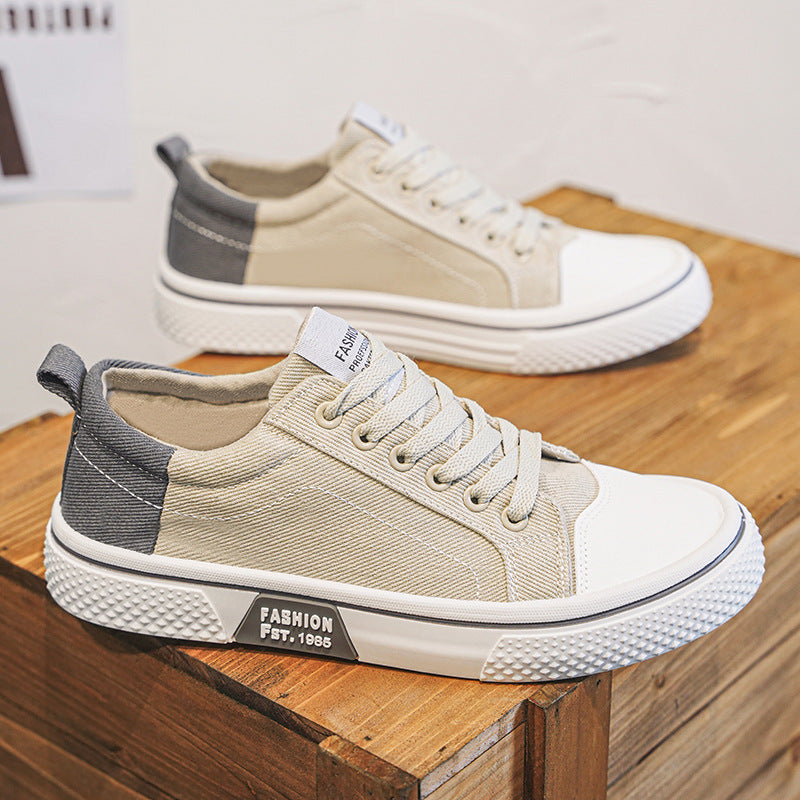 Breathable All-matching Skateboard Men's Soft Bottom Casual Sports Fashion Canvas Shoes