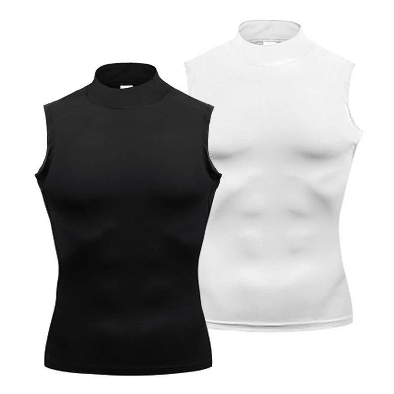 Solid Color Slim Fit Men's Vest