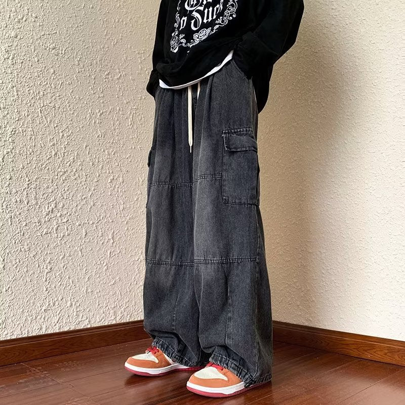 Straight Jeans Men's Spring New Korean Style