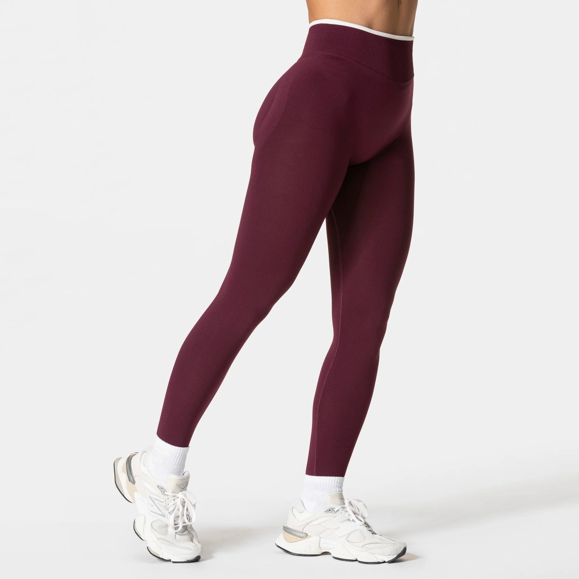 Peach Hip Yoga Pants Women's High Top Sports Running Workout Pants